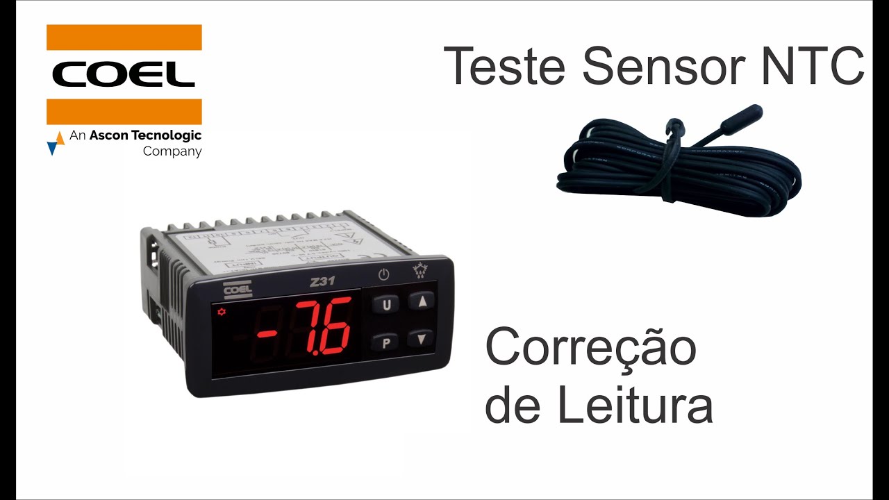 Aprenda a Testar e Calibrar o sensor de temperatura NTC da COEL