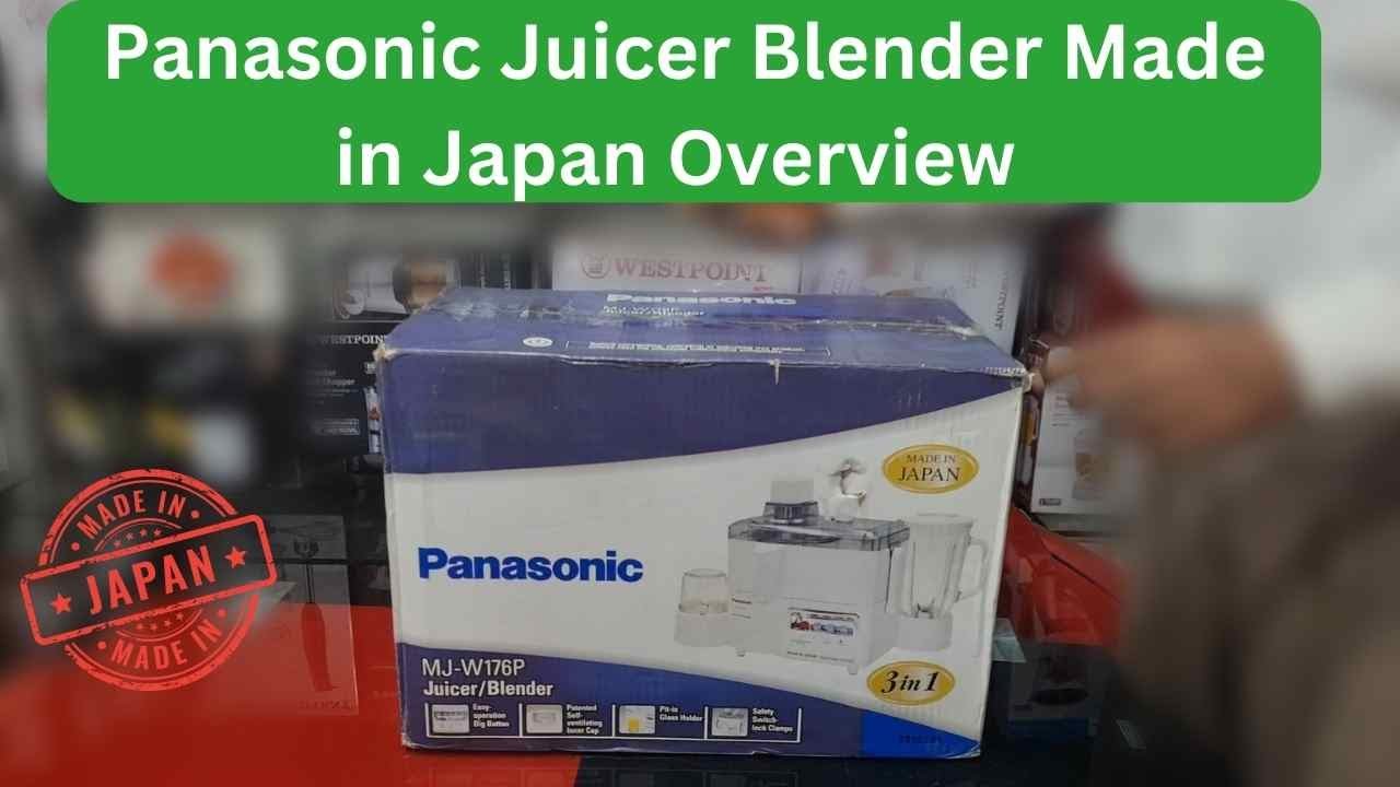 Made in Japan Panasonic 3 in 1 Juicer Blender - Best Price in Pakistan at Pakref.com