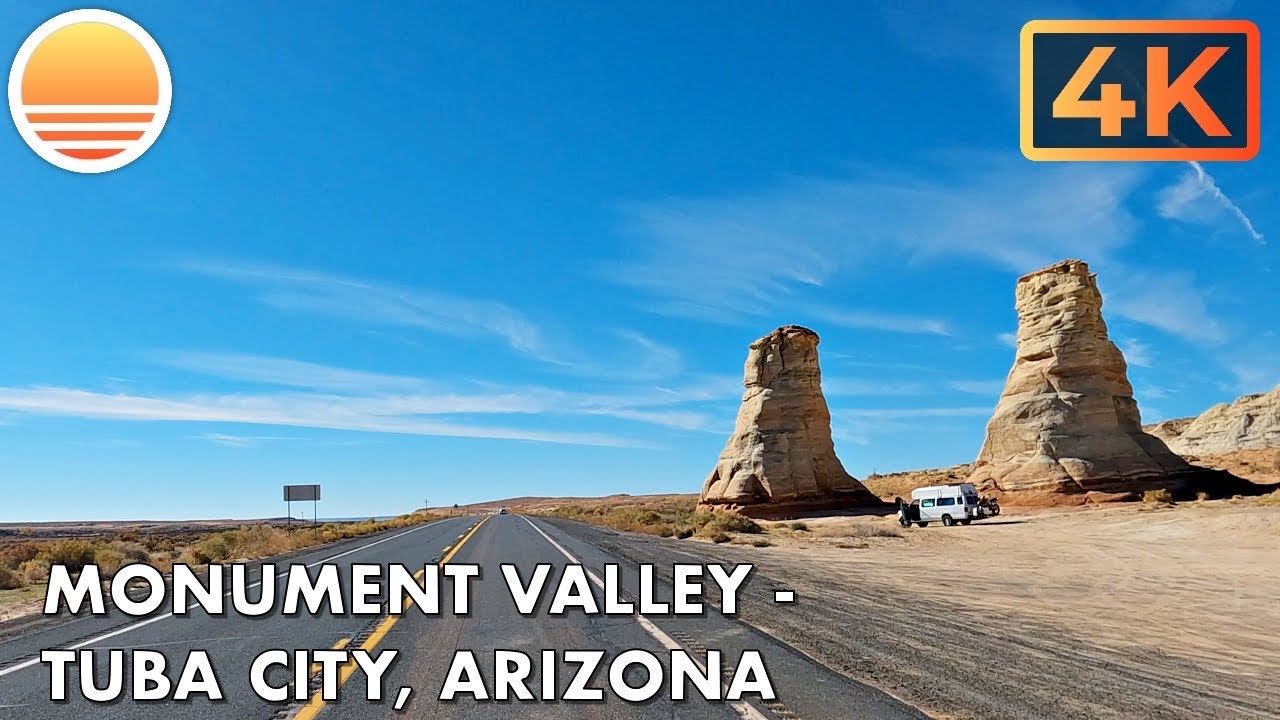 Monument Valley Navajo Tribal Park to Tuba City, Arizona! Drive with me!