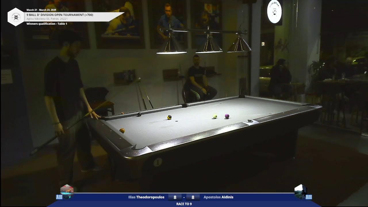 9Ball D' Division Open Tournament - DAY 1