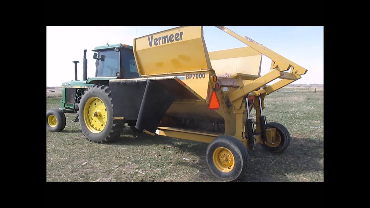 Vermeer BP7000 Hay Buster bale processor for sale | sold at auction May 14, 2014