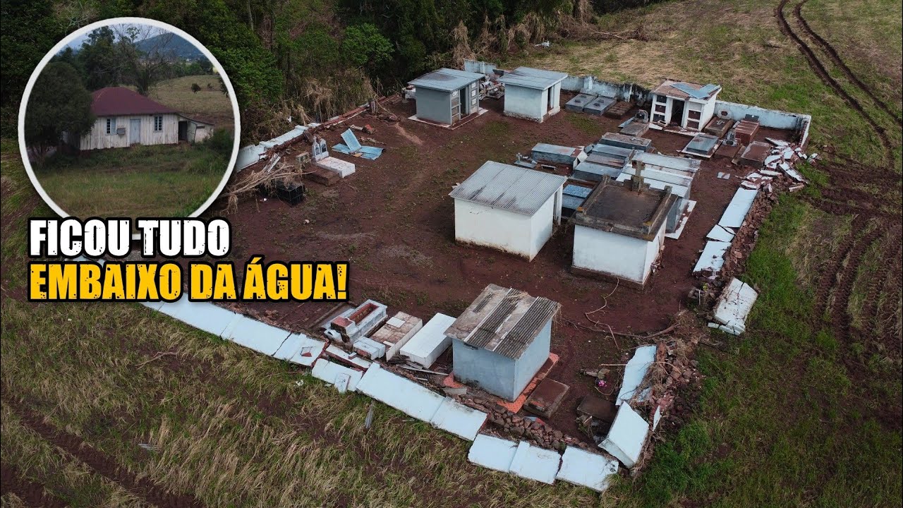 DEPOIS DA ENCHENTE, O CEMITÉRIO INTEIRO FICOU DESTRUÍDO!