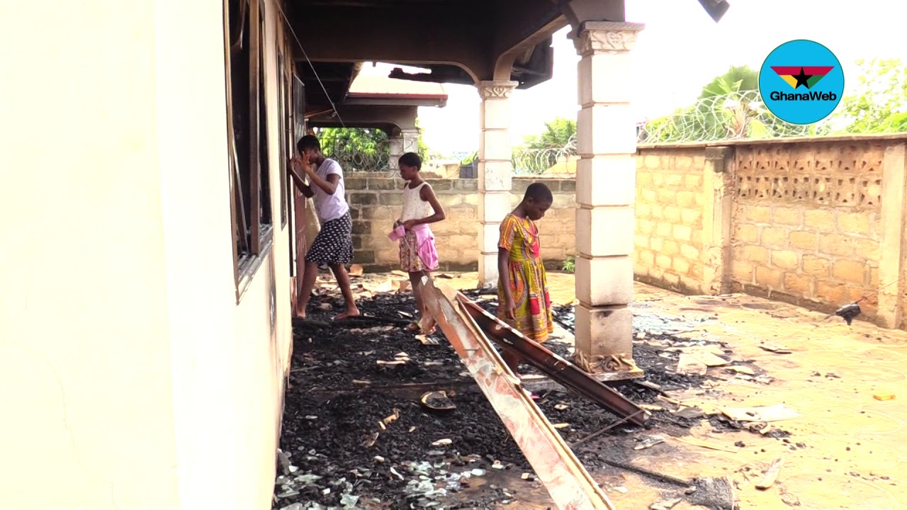 Ofankor murder: Angry residents burn down 'killer' landlord&rsquo;s property