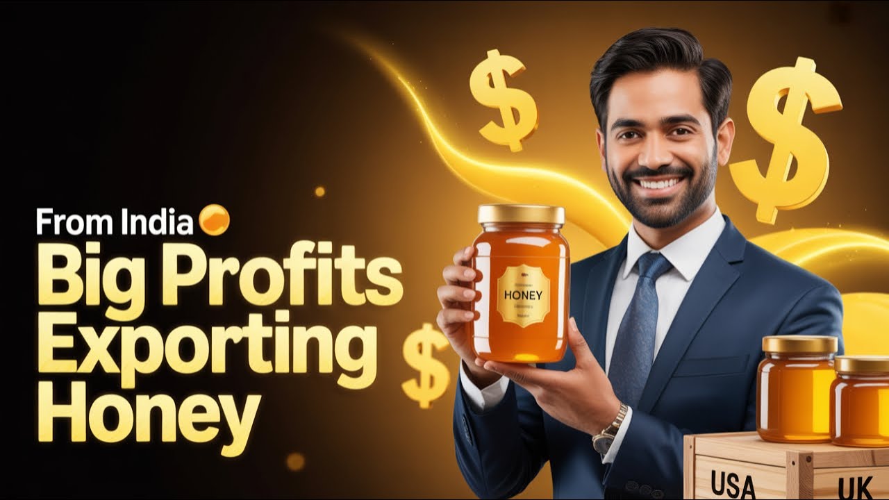 Hindi: How to Export Honey from India in 2025 | Step-by-Step Guide for Beginners