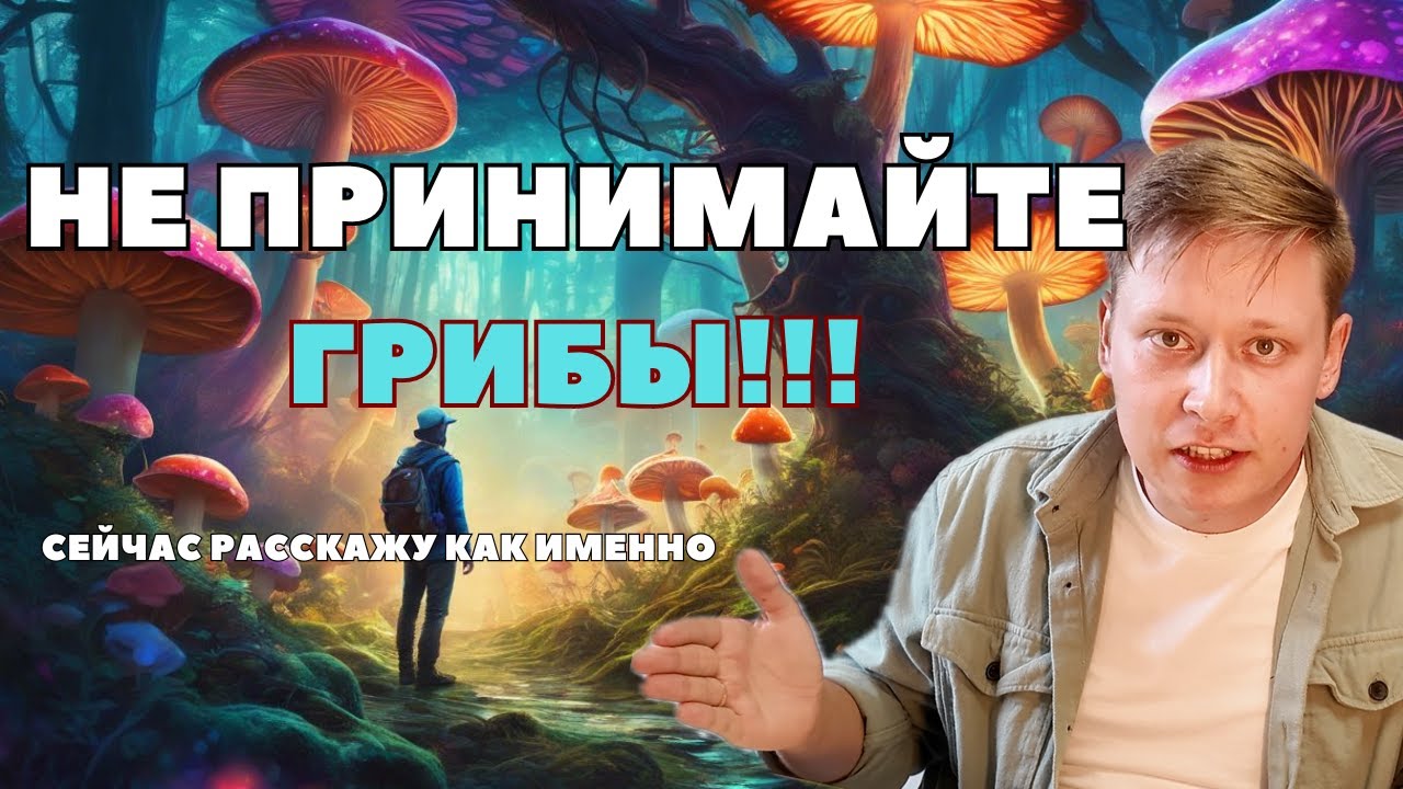 Почему нельзя принимать псилоцибиновые грибы, как их нельзя принимать и многое другое