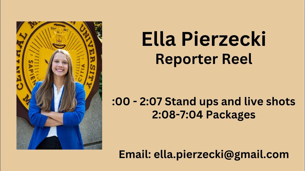 Ella Pierzecki Reporter Reel 2025