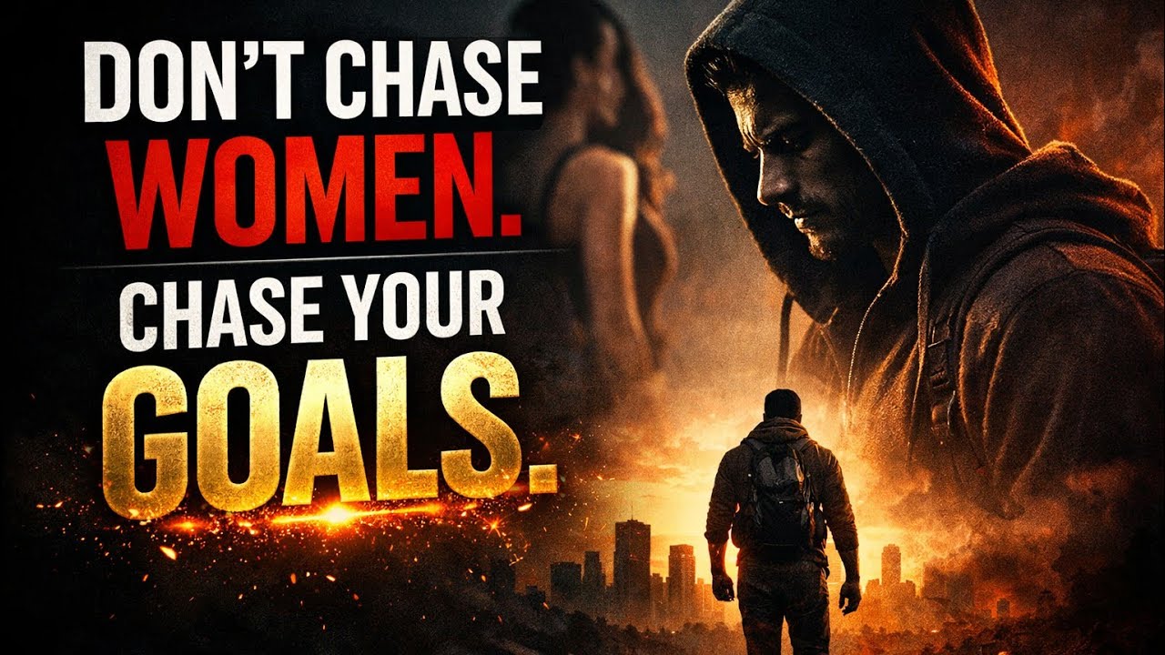 Don’t chase women  Chase your goals