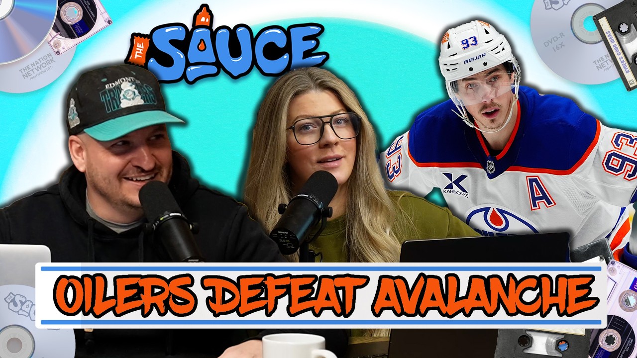 Oilers Take Down Avalanche and NBA History Made + Liam Horrobin | The Sauce with Ryder & Lisa