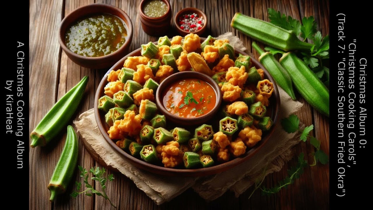 KiraHeat - "Classic Southern Fried Okra" (Album 0: Christmas Cooking Carols, Track 7)