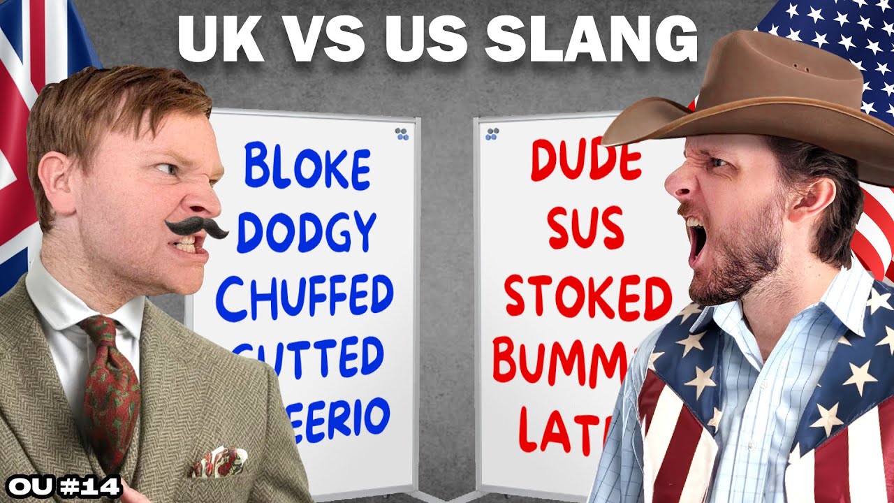 We Compared BRITISH & AMERICAN Slang 🦅 Officially Unofficially #14