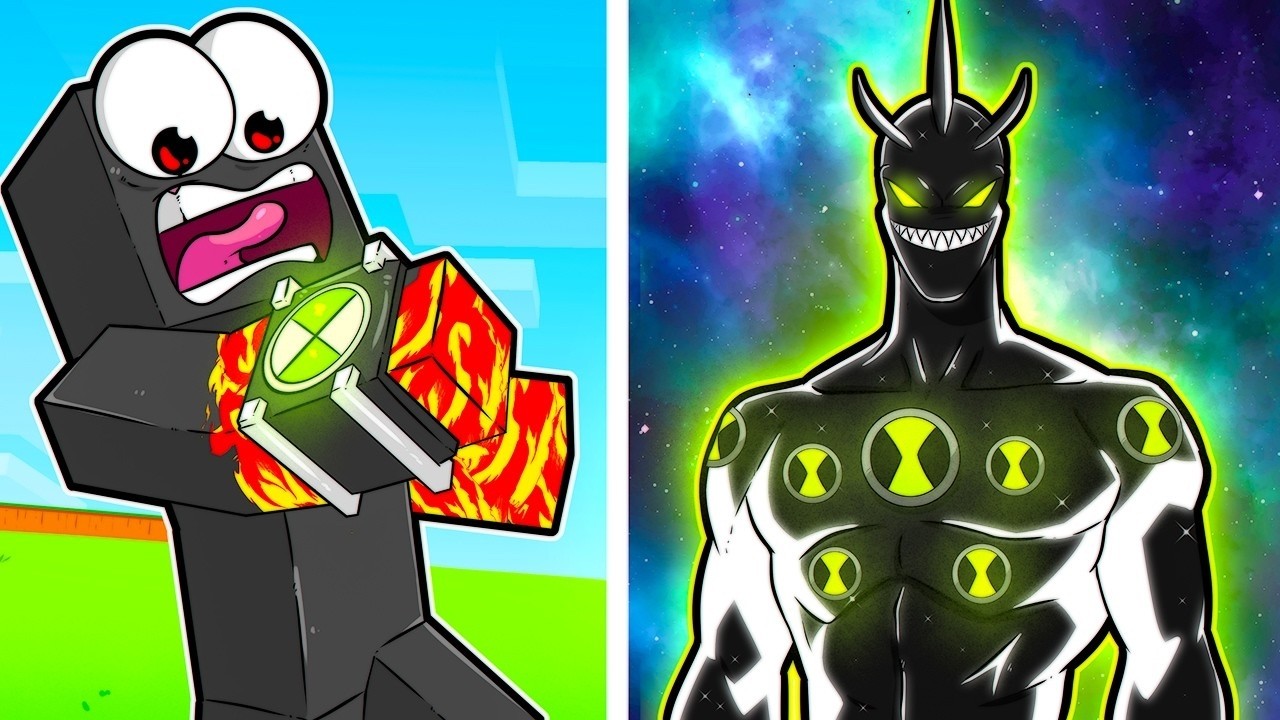 Minecraft, aber ich sammle Herzen von Ben 10