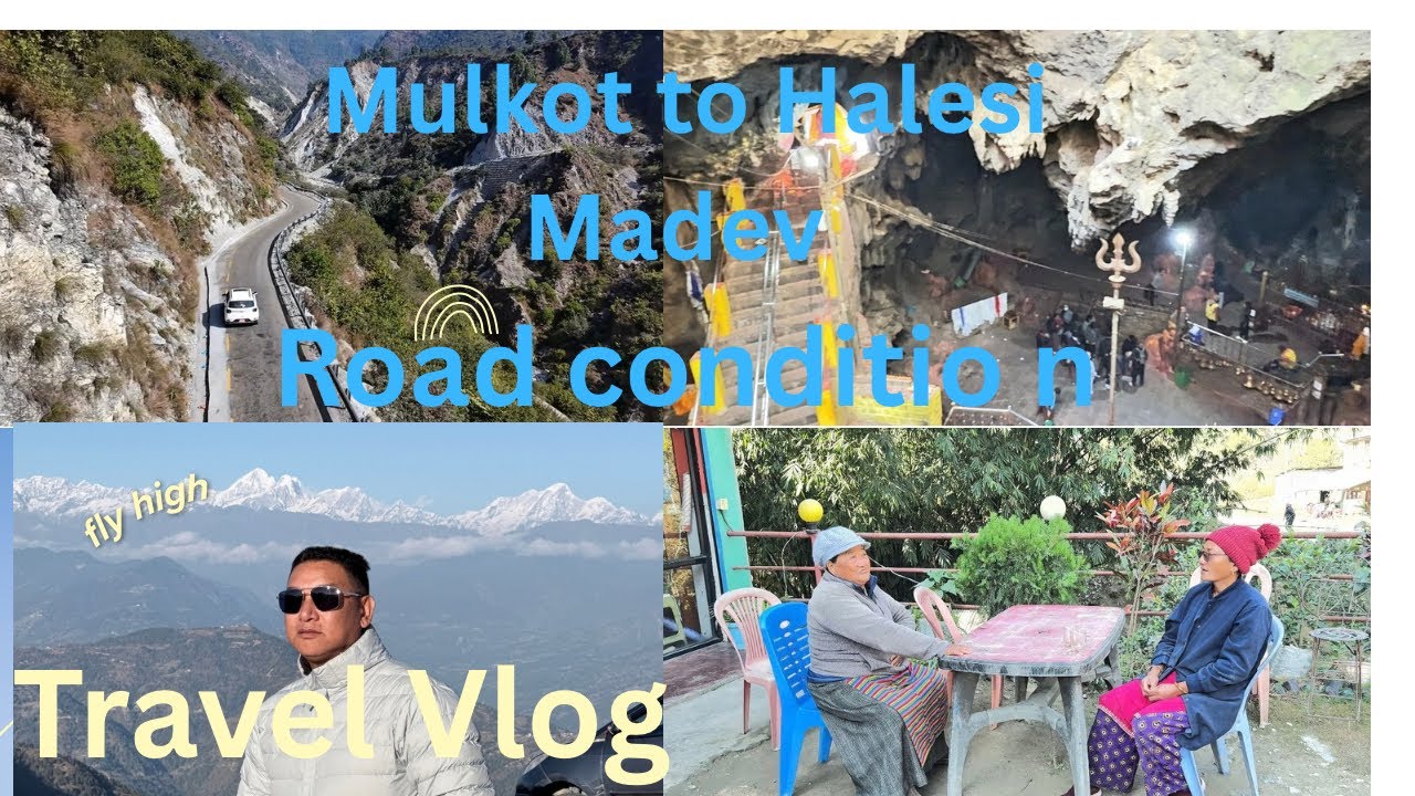 Mulkot to Halesi Road condition but Seen is so nice  बाटो  राम्रो पनि नराम्रो पनि छ