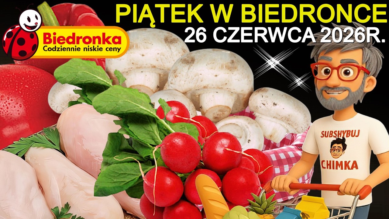BIEDRONKA | Nowa Oferta | Piątek 26.06.2026 | Tanie Zakupy w Biedronce !