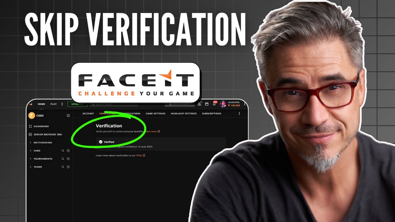 Как обойти проверку Faceit (быстро и просто)