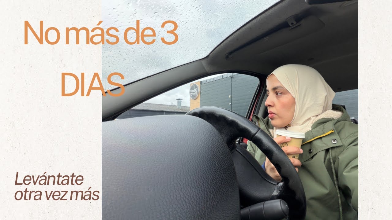 No te quedes más de 3 días en el bajón/ Disciplina✨ ,Fe y valor a empezar. 😍اول فيديو لي بالعربية 