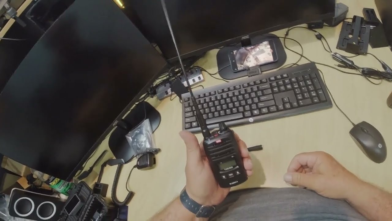 GME TX6160 aftermarket antenna
