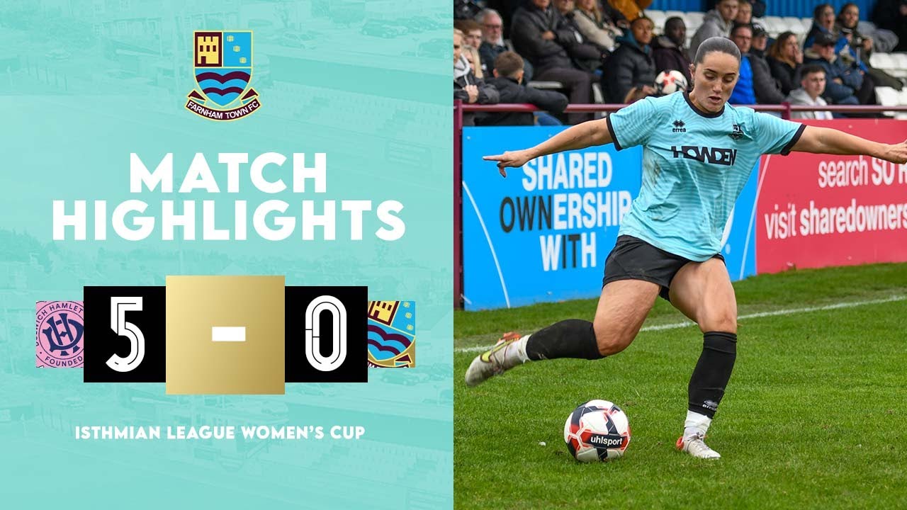 Defeat In The Cup | Dulwich Hamlet Women vs Farnham Town Women | Match Highlights