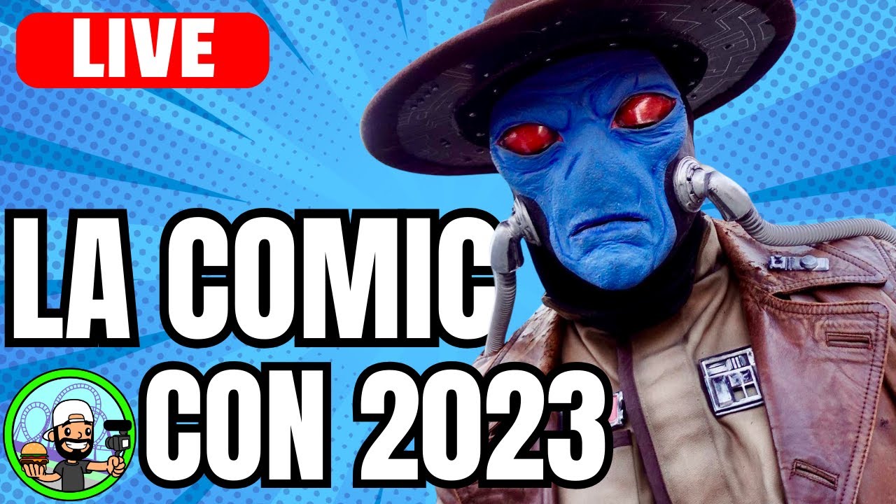 LA Comic Con 2023 Walkthrough Tour Day 1 | Sneak Peek, Livestream, Cosplay, Vendors