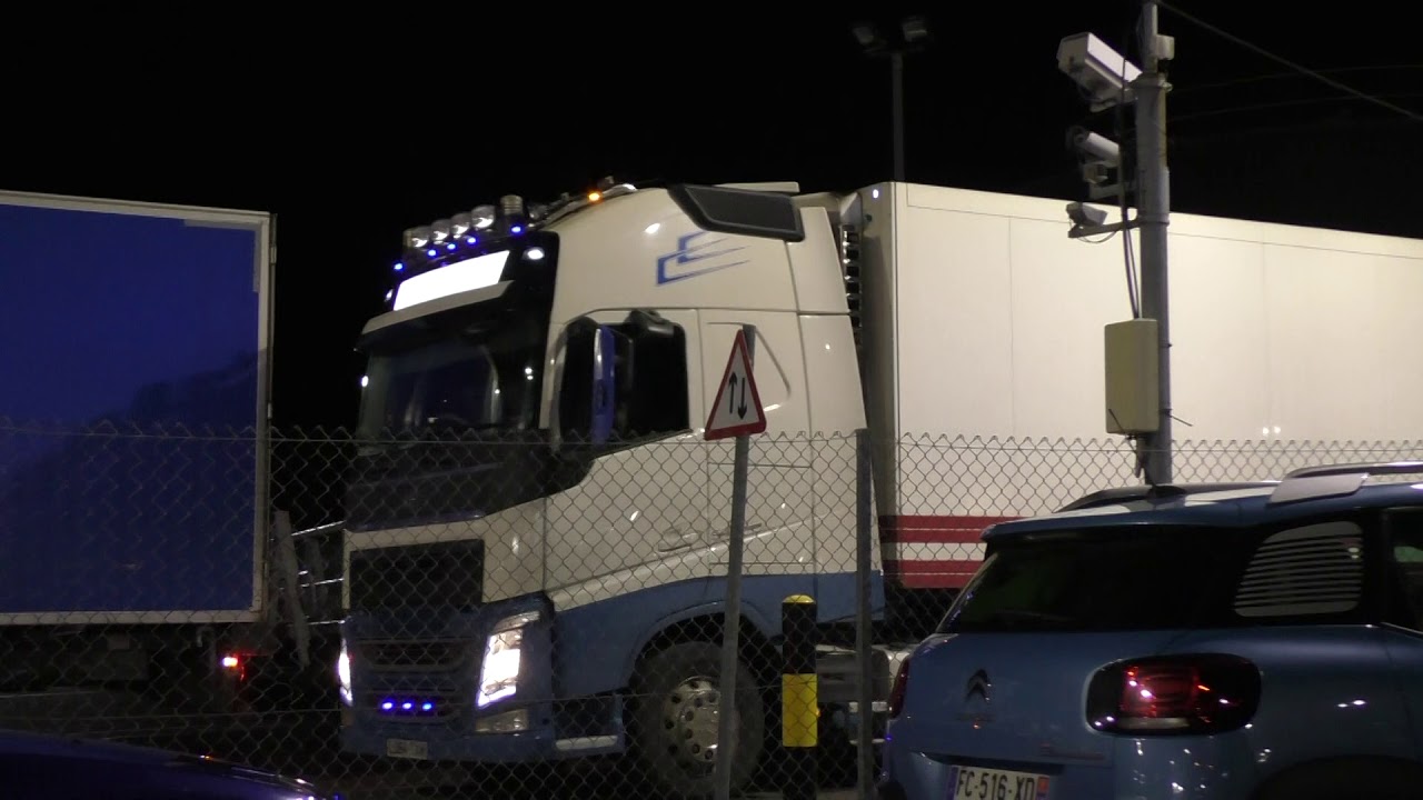 Driving Onto Ferry MV Pont Aven Brittany Ferries Plymouth, Devon, England 14th October 2020