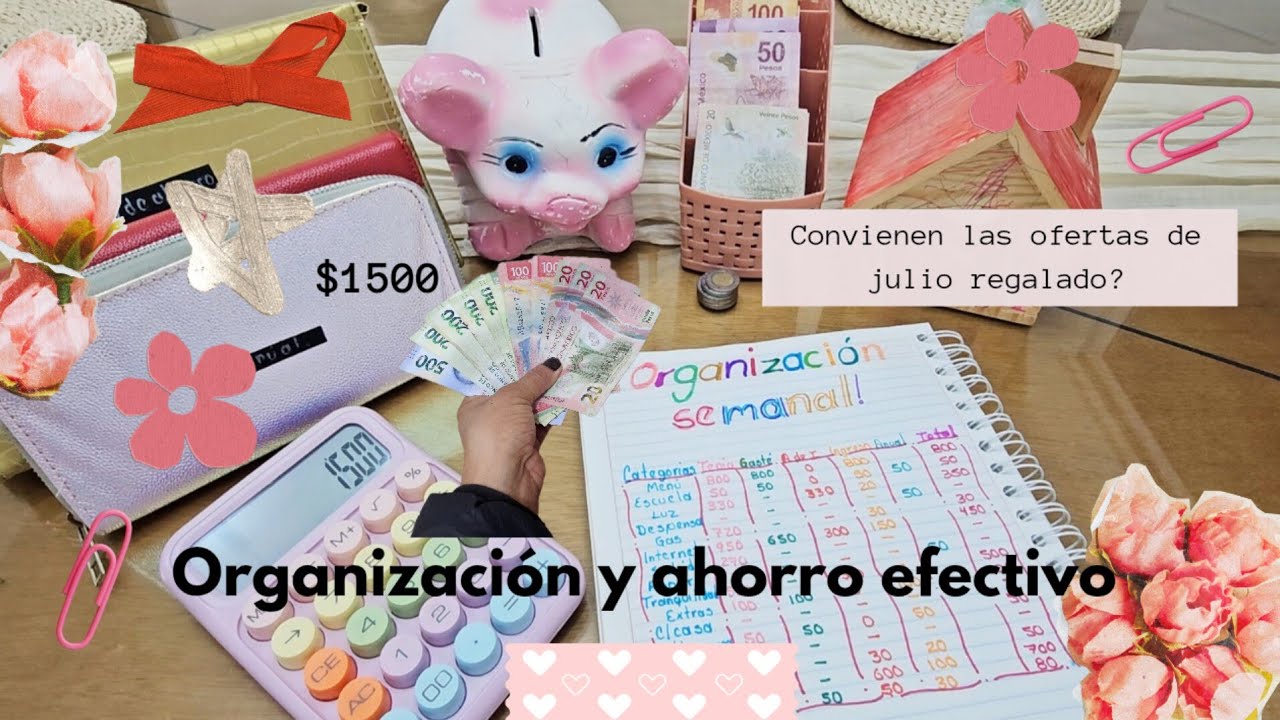 METODO EFECTIVO PARA AHORRAR✅️RELLENO DE SOBRES! REALMENTE AHORRAS EN JULIO REGALADO? 🤔