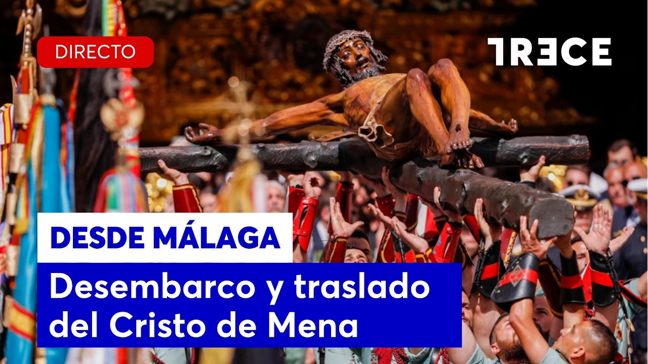 🔴DIRECTO | La LEGI&Oacute;N traslada al CRISTO DE MENA en M&aacute;laga - JUEVES SANTO 2026