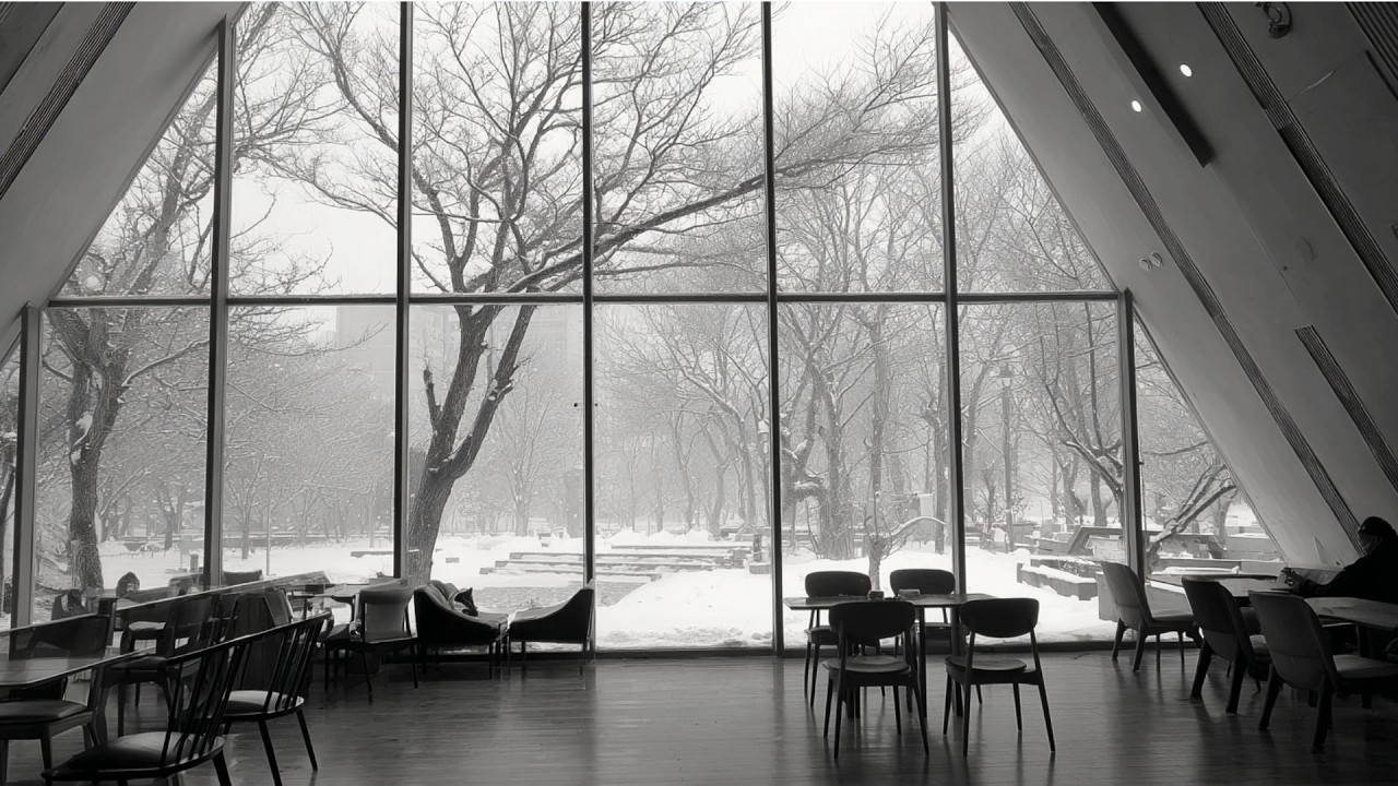 Cozy Winter Cafe Jazz for Studying & Working