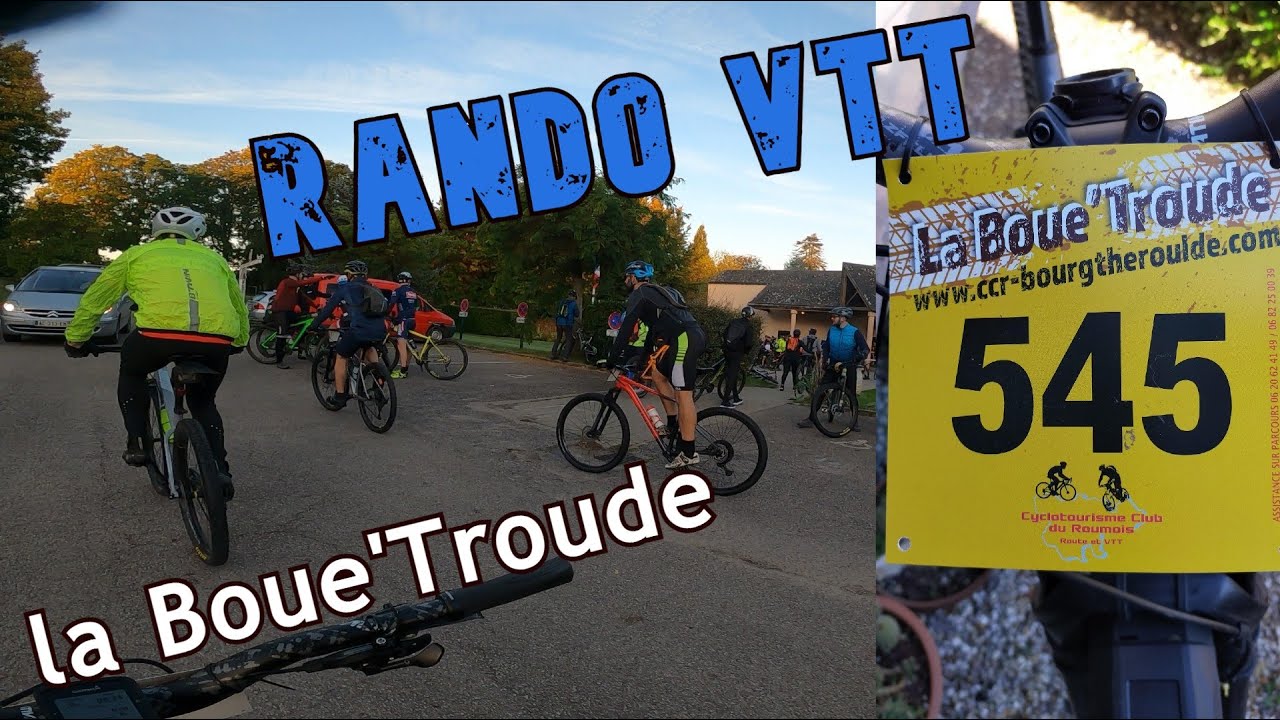 RANDO VTT " la Boue'Troude 2022 " 