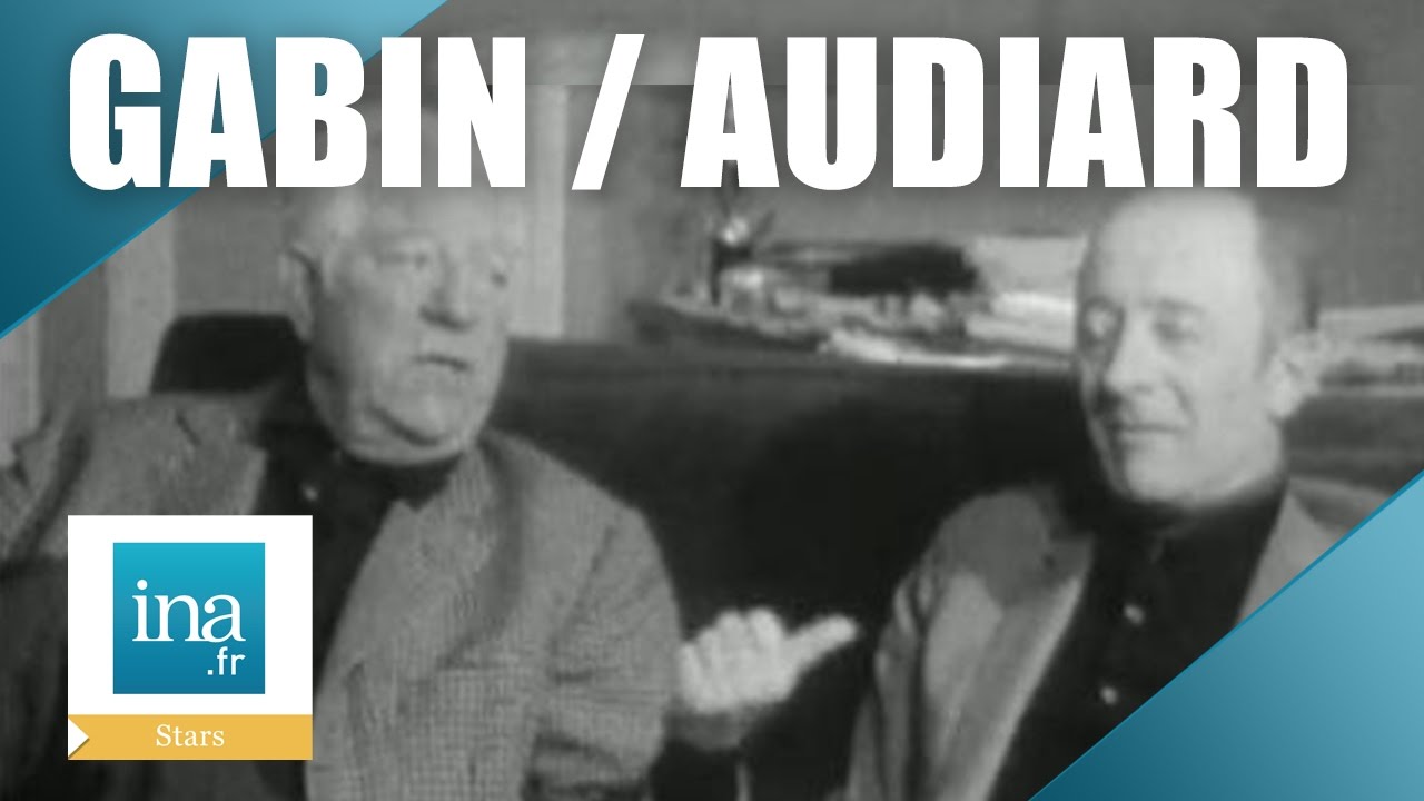 Jean Gabin et Michel Audiard, une histoire d'amiti&eacute; | Archive INA