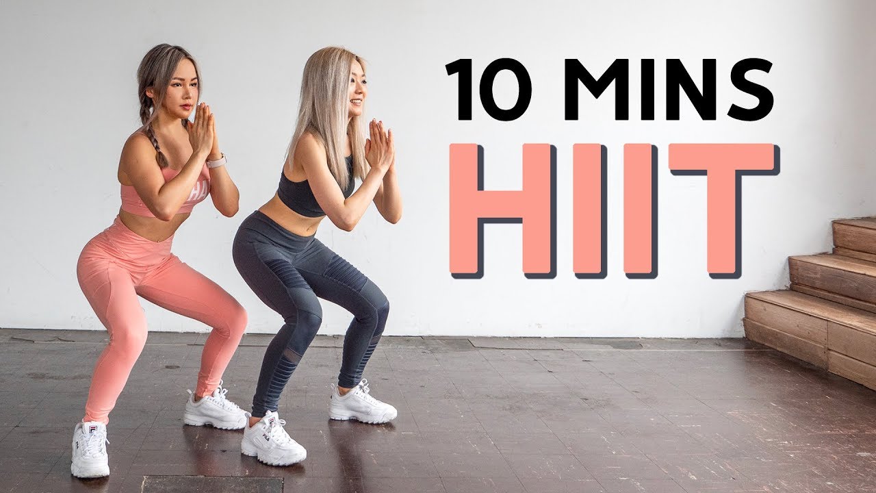 10 Mins HIIT Workout to get LEAN | Working Out with A Viewer 👭
