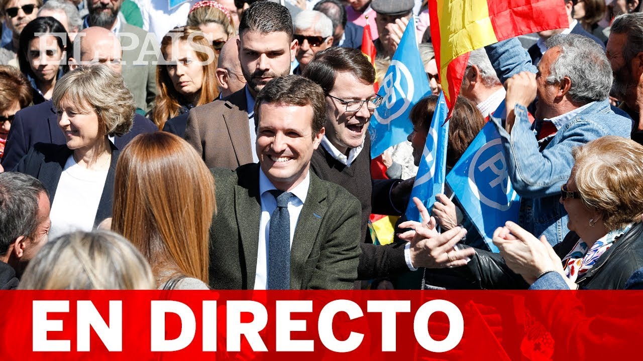 DIRECTO | CASADO en un acto de campaña en Ávila