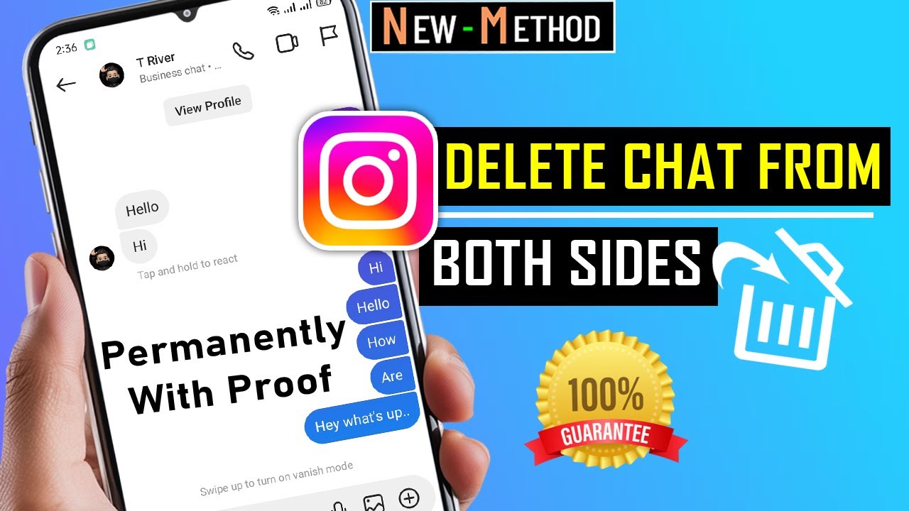 How To Delete Instagram Chat From Both Sides Permanently 2026 [100% worked With Proof ]