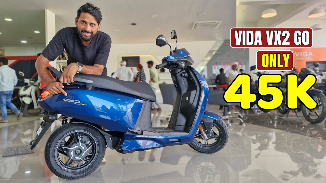 New Hero Vida Vx2 Launch In Price 45K Range 70 कि०मी क्या ये Best E Scooter In Low Price है