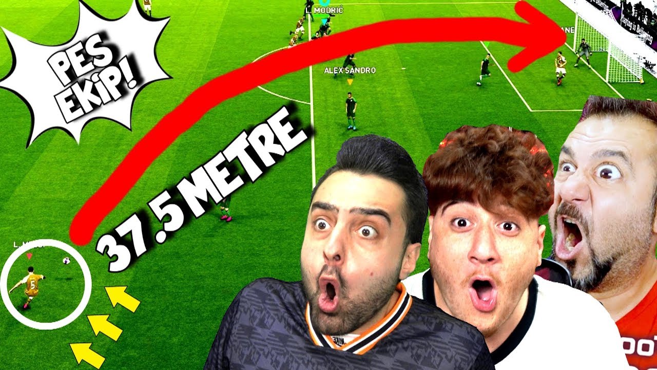 100 MESSİ DEN 37.5 METRE FRİKİK GOL ! EKİP TARİHİNİN EN EFSANE GOLÜ ! PES 2020