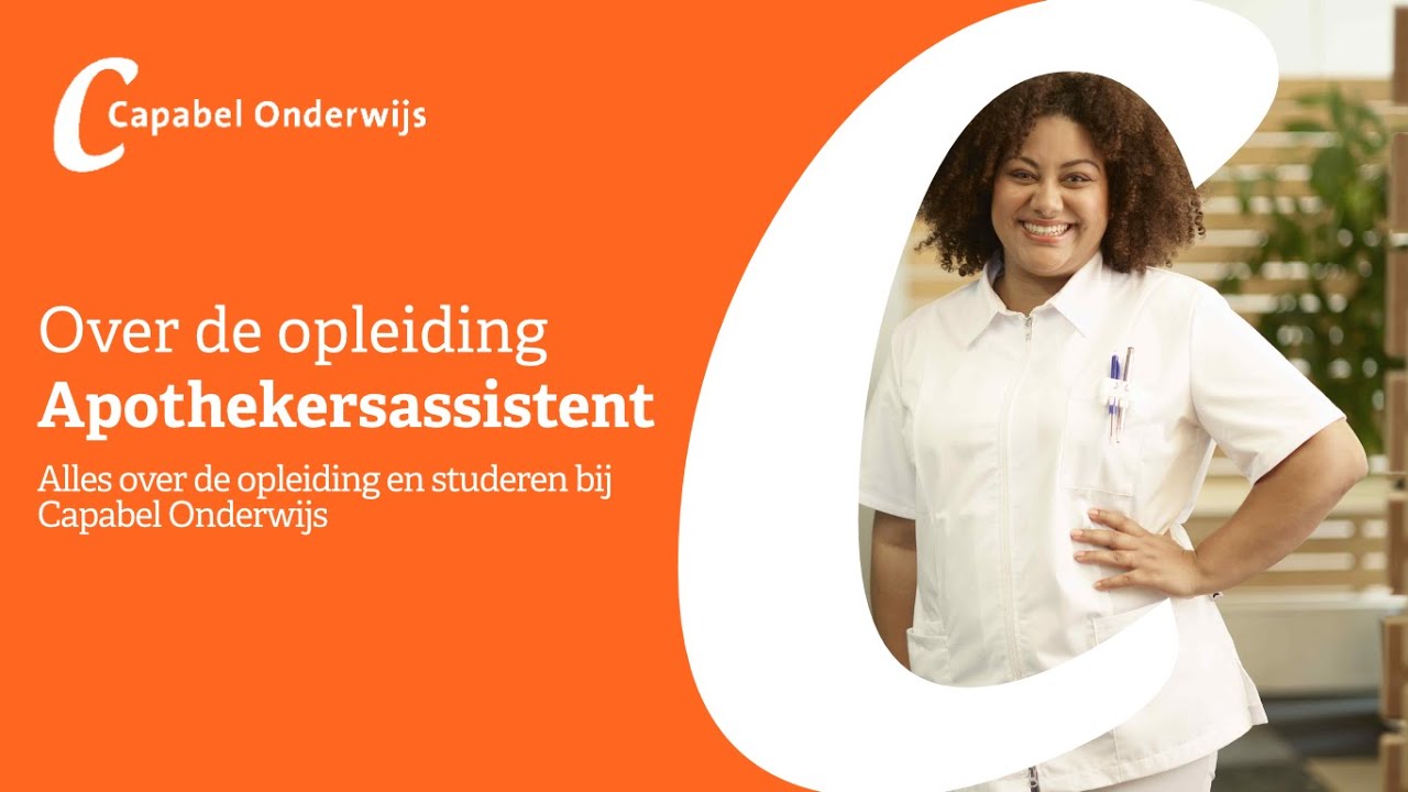 Over de opleiding 'Apothekersassistent' bij Capabel Onderwijs