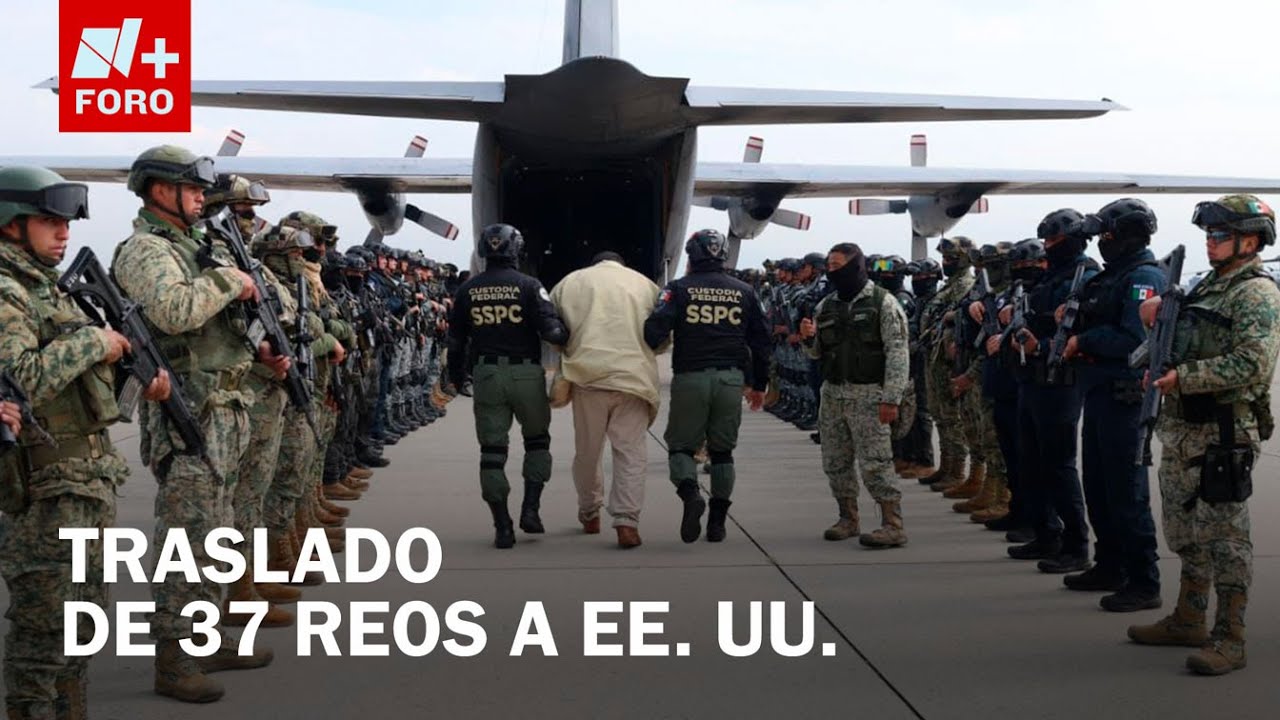 México envía 37 operadores criminales a EE.UU. desde el Penal del Altiplano
