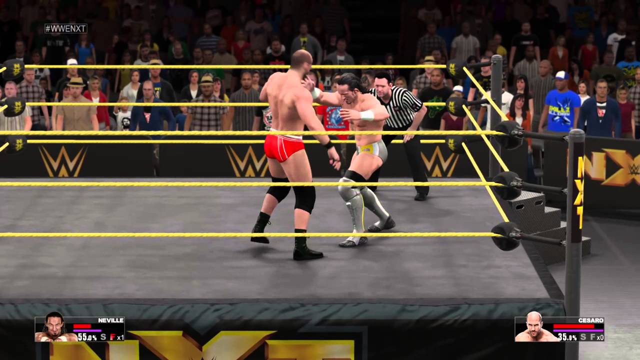 Neville vs Cesaro