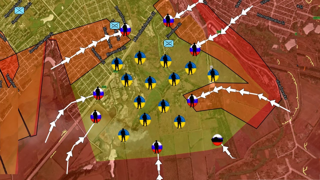 MUCHAS TROPAS UCRANIANAS QUEDARON CERCADAS EN KOSNTANTYNOVKA! MASIVO ATAQUE DE MISILES Y DRONES!