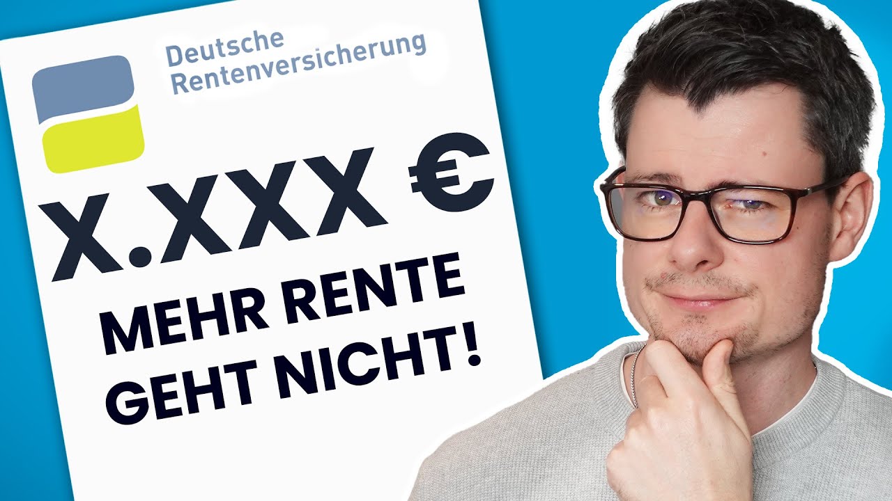 SO HOCH ist die maximale Rente in Deutschland (2024)