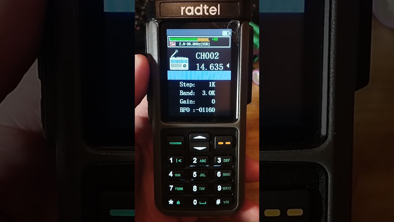 Morze 14 MHz USB  Radtel RT 880 #rt880 #radtel #Morze #14mhz