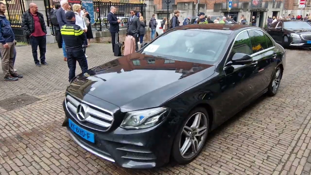 Vice President of the People's Republic of China Mr Han Zheng arrives at the Binnenhof in The Hague