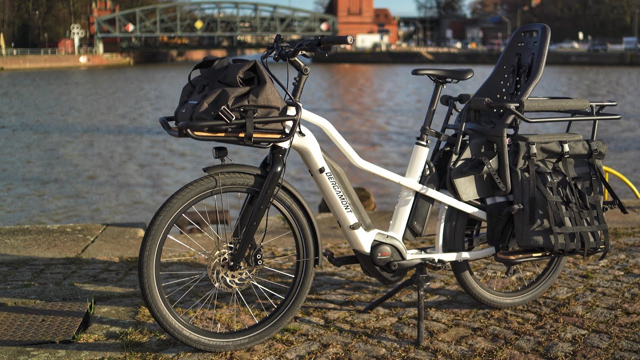 Longtail Lastenrad straight from St. Pauli! Bergamont E-Cargoville LT Expert
