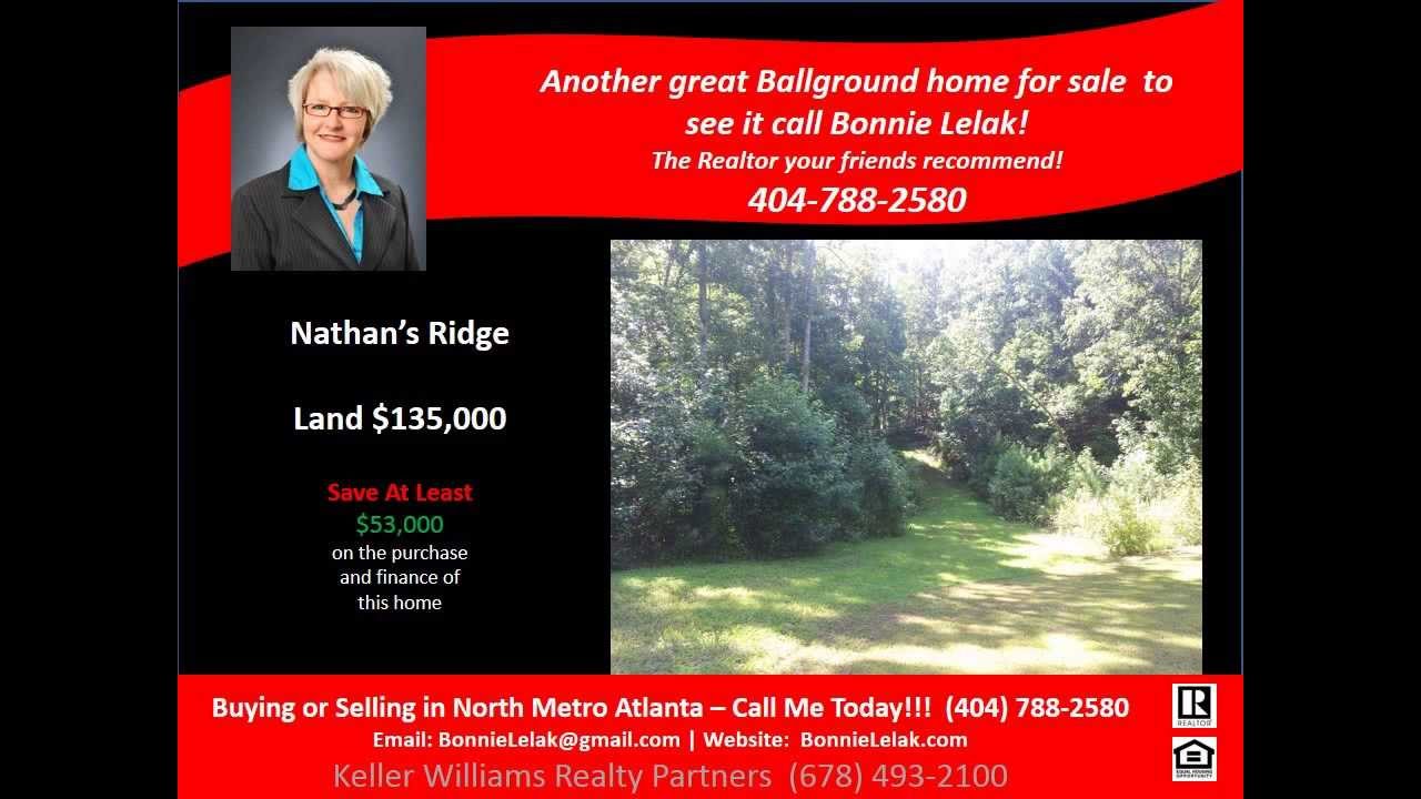 Large Lot For Sale Ball Ground