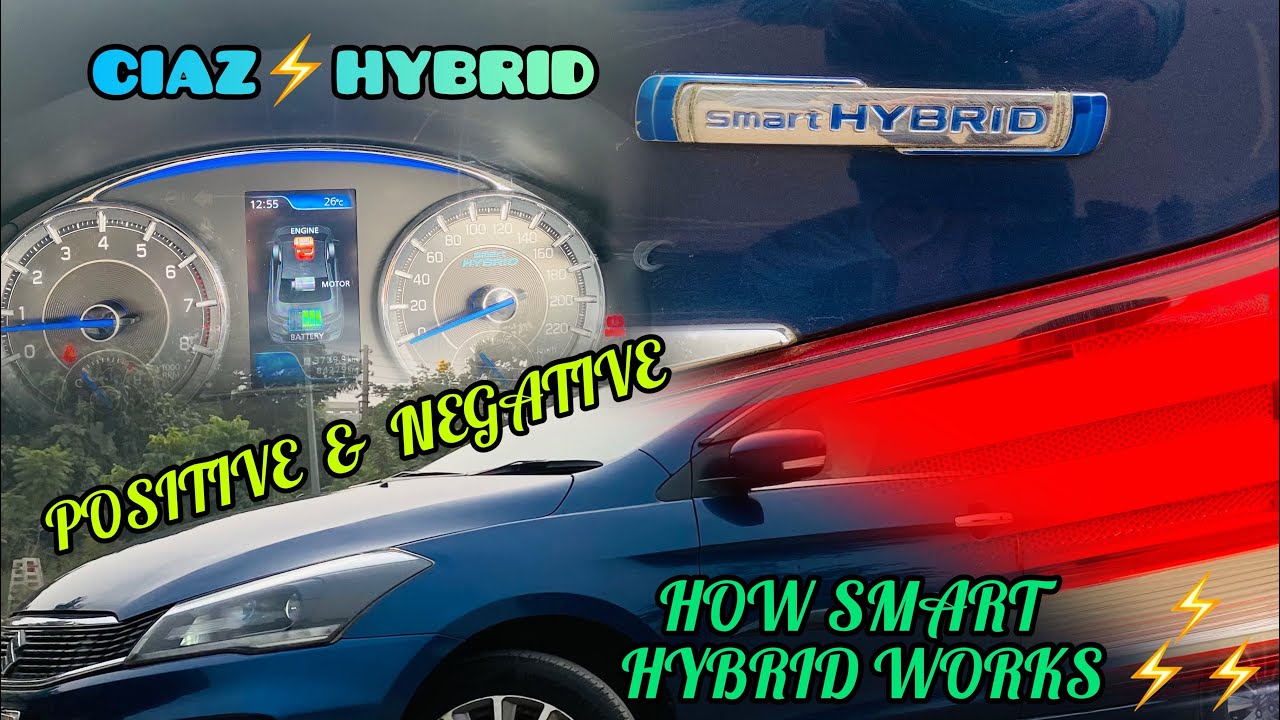 Maruti Ciaz Hybrid System काम कैसे करता है ⚡️ |  smart hybrid vehicle by suzuki | how does it work?