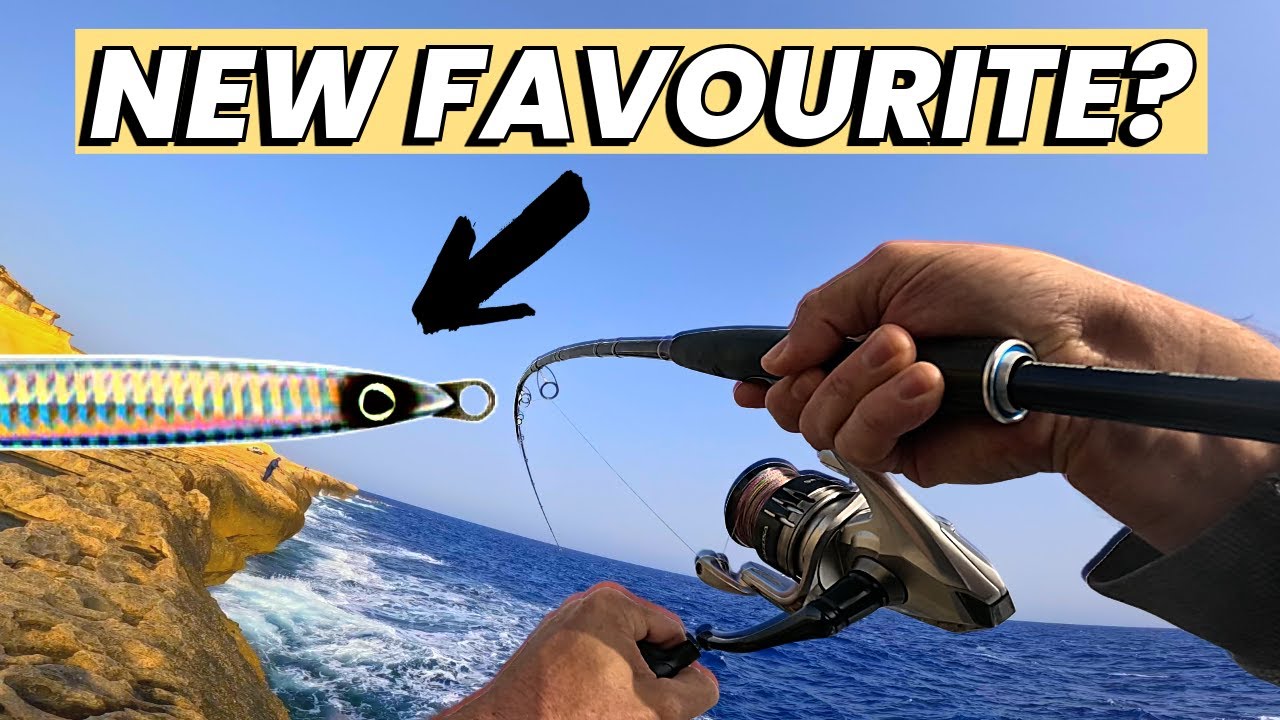 SHORE JIGGING With NEW Jig!! LIVE STRIKE