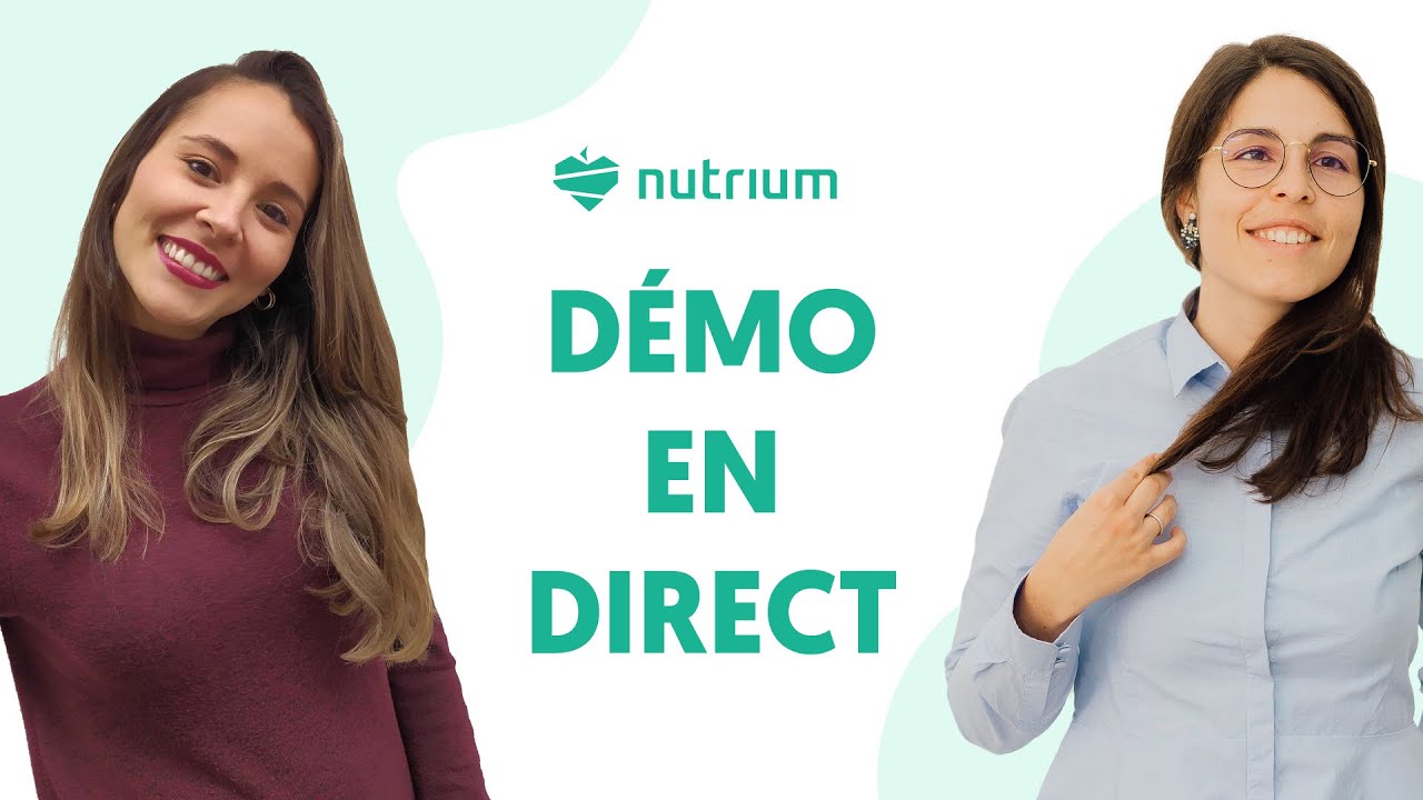 Nos diététiciennes vous présentent le logiciel de nutrition Nutrium - Démo en direct, mars 2021