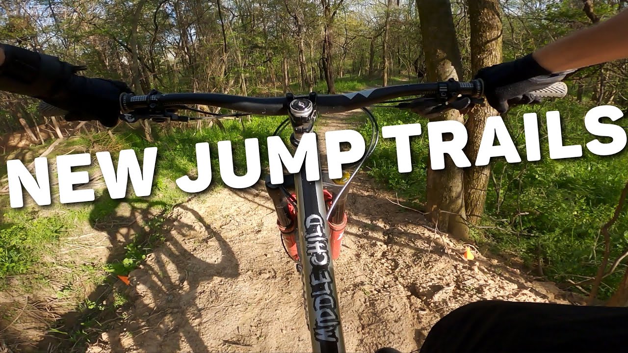 New Jump Trails in Columbia TN! - Berm Wood!
