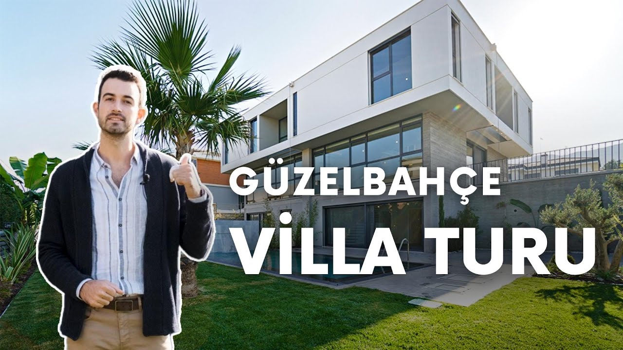 İzmir Güzelbahçe'de Harika Bir Villa Turu
