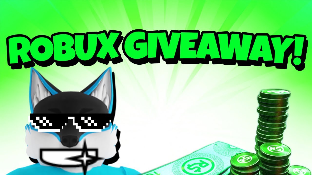 ROBLOX ROBUX GIVEAWAY!