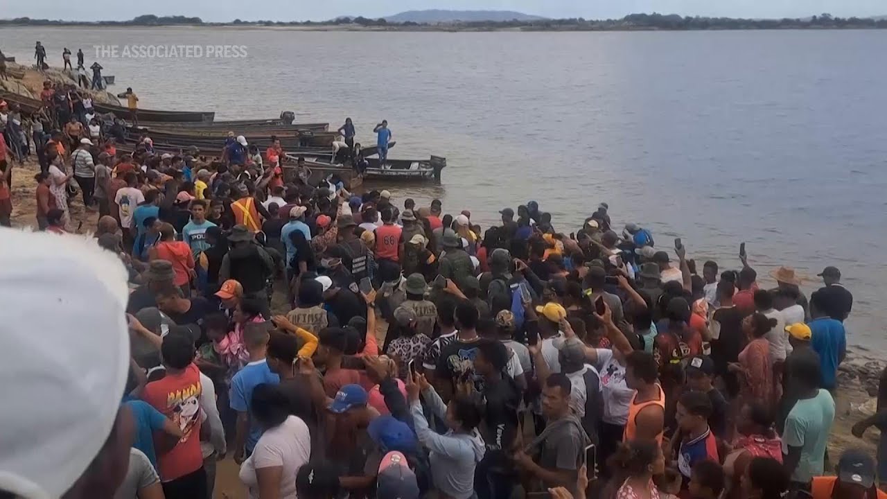 Open-pit gold mine collapses in Venezuela, and dozens of people are feared dead