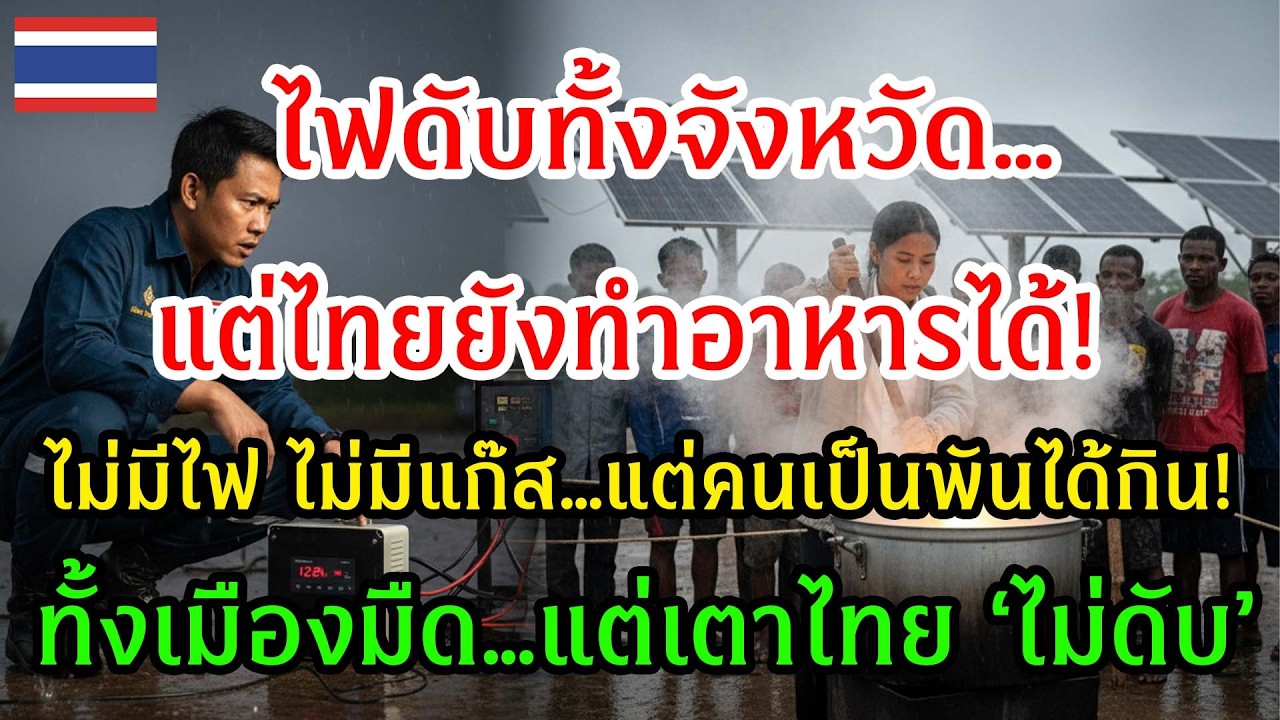 ไฟดับทั้งจังหวัดโมซัมบิก…แต่ไทยส่ง “ครัวพลังแสงอาทิตย์” ทำอาหารให้คนเป็นพัน!
